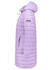 Geographical Norway Płaszcz pikowany "Atikolor" w kolorze lawendowym rozmiar: XXL. Różowe płaszcze damskie Geographical Norway, xxl, bez wzorów, bez kaptura. Za 152.98 zł.