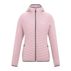 Damska kurtka turystyczna Regatta Andreson. Fioletowe kurtki damskie Regatta, bez wzorów, z puchu, bez kaptura. Za 285.00 zł.