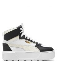Puma Sneakersy Karmen Rebelle Mid Jr 388729 08 Czarny. Czarne buty sportowe dziewczęce Puma, bez wzorów, ze skóry, bez zapięcia. Za 239.99 zł.