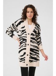 Kaffe Kardigan w kolorze beżowym rozmiar: L. Brązowe kardigany damskie Kaffe, l, bez wzorów. Za 126.99 zł.