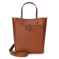 Torebka LAUREN RALPH LAUREN. Brązowe torebki klasyczne damskie Lauren Ralph Lauren, bez dodatków. Za 729.99 zł.