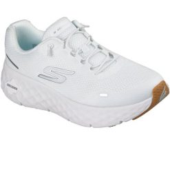 Buty sportowe damskie Skechers Go Walk Max Cushioning Flex. Białe obuwie sportowe damskie Skechers, bez zapięcia, na fitness i siłownię. Za 590.00 zł.