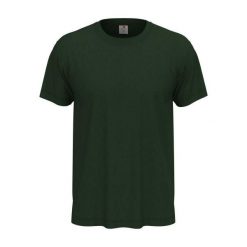 Klasyczna Koszulka Unisex Dla Dorosłych. Zielone bluzki damskie Stedman, bez wzorów, klasyczne, bez kołnierzyka, bez ramiączek. Za 46.99 zł.