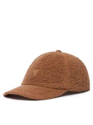 Guess Czapka z daszkiem AW5626 POL01 Brązowy. Brązowe czapki z daszkiem damskie Guess, z aplikacjami. Za 194.99 zł.