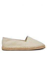 Calvin Klein Espadryle Espadrille - He HW0HW02384 Biały. Białe espadryle damskie Calvin Klein, bez wzorów, z materiału, bez obcasa. Za 229.99 zł.
