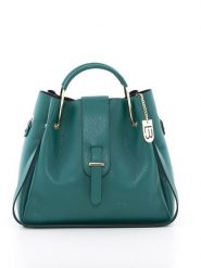 Lucca Baldi Skórzana torebka "Vinci" w kolorze morskim - 33 x 28 x 13 cm rozmiar: onesize. Niebieskie torebki klasyczne damskie Lucca Baldi, z materiału, przez ramię, bez dodatków. Za 347.99 zł.