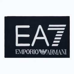 Szalik EA7 Mountain Visibility. Czarne szaliki damskie EA7 Emporio Armani, na zimę, bez wzorów, z materiału. Za 179.99 zł.