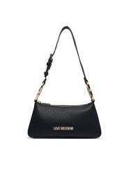 LOVE MOSCHINO Torebka JC4007PP1PLB0000 Czarny. Czarne torebki klasyczne damskie Love Moschino, ze skóry, bez dodatków. Za 859.99 zł.