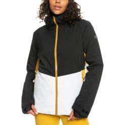 Kurtka narciarska damska Roxy Peakside Insulated Snow. Czarne kurtki damskie Roxy, na zimę, xs, bez wzorów, bez kaptura. Za 564.00 zł.