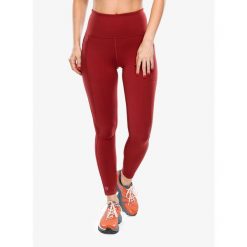 Legginsy damskie Smartwool Active Legging. Czerwone legginsy damskie Smartwool, m, bez wzorów. Za 398.99 zł.