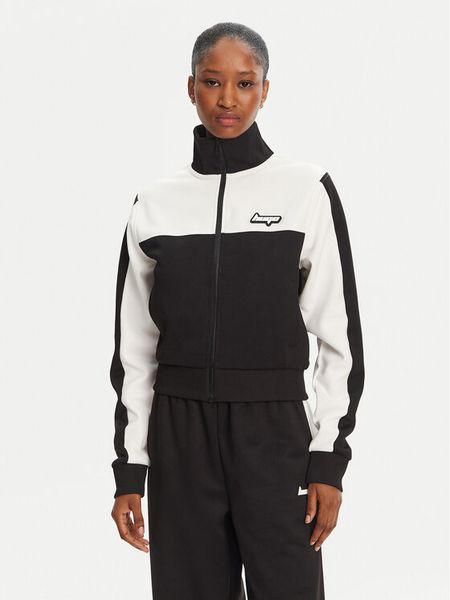 HUGO Bluza Dalaria_B 50537054 Czarny Regular Fit. Czarne bluzy damskie Hugo, s, bez wzorów, z syntetyku, bez kaptura. Za 599.99 zł.