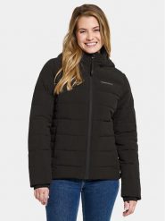 Didriksons Kurtka zimowa Katrin Wns Jkt 504825 Czarny Standard Fit. Czarne kurtki damskie Didriksons, na zimę, bez wzorów, z syntetyku, bez kaptura. Za 719.99 zł.
