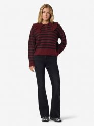 Noisy may Sweter w kolorze czerwono-czarnym rozmiar: S. Czarne swetry klasyczne damskie Noisy may, s, bez kołnierzyka. Za 96.60 zł.