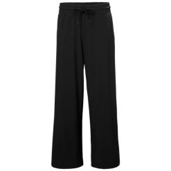 Spodnie damskie Helly Hansen Thalia Wide. Czarne spodnie dresowe damskie Helly Hansen, bez wzorów. Za 357.50 zł.