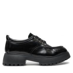 Półbuty Call It Spring. Czarne półbuty damskie Call it Spring, bez wzorów, bez obcasa, na płaskiej podeszwie, bez zapięcia. Za 239.99 zł.