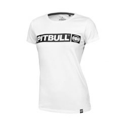 Koszulka damska Pitbull Hilltop. Czarne koszulki sportowe damskie PITBULL, m, bez wzorów, bez ramiączek. Za 79.99 zł.