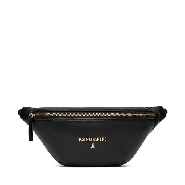 Nerka Patrizia Pepe. Czarne nerki i saszetki damskie Patrizia Pepe, bez dodatków. Za 719.99 zł.