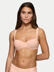 Triumph Biustonosz balkonetka Make-Up Illusion 10217849 Różowy. Czerwone biustonosze Triumph, bez wzorów, z syntetyku. Za 96.90 zł.