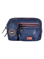 Geographical Norway Saszetka "Salem" w kolorze granatowym - 23 x 15 x 13 cm rozmiar: onesize. Niebieskie nerki i saszetki damskie Geographical Norway, bez wzorów, z materiału. Za 65.99 zł.