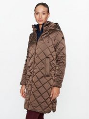 CMP Płaszcz zimowy 33K3696 Brązowy Regular Fit. Brązowe płaszcze damskie CMP, na zimę, bez wzorów, z syntetyku, bez kaptura. Za 539.99 zł.