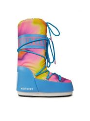Moon Boot Śniegowce Tie Dye 14028400001 S Niebieski. Niebieskie śniegowce damskie Moon Boot, z syntetyku. Za 949.99 zł.