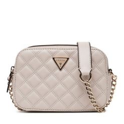 Torebka Guess. Brązowe torebki wieczorowe damskie Guess, z aplikacjami, bez dodatków. Za 419.99 zł.