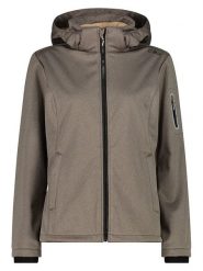 Cmp Kurtka softshellowa w kolorze szarobrązowym rozmiar: 40. Brązowe kurtki sportowe damskie CMP, m, bez wzorów, z tkaniny, bez kaptura. Za 212.80 zł.