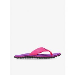 Japonki damskie Gumbies Duckbill Flip-Flops. Fioletowe klapki damskie Gumbies, bez wzorów, bez obcasa, bez zapięcia. Za 92.99 zł.