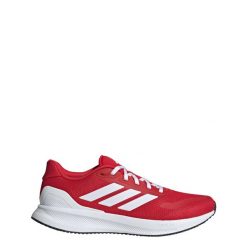 Buty Runfalcon 5 Running. Białe obuwie sportowe damskie Adidas, bez zapięcia, do biegania. Za 259.00 zł.