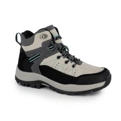 Buty trekkingowe dla dorosłych - BRIDGER - Szare. Szare obuwie trekkingowe damskie Kimberfeel, bez zapięcia. Za 355.20 zł.