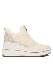 MICHAEL Michael Kors Sneakersy Emmy 43R6EMFP3D Écru. Obuwie sportowe damskie MICHAEL Michael Kors, z materiału, bez zapięcia. Za 769.99 zł.