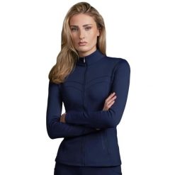 Damska kurtka jeździecka Premier Equine Prospero Slimline. Niebieskie kurtki damskie PREMIER EQUINE, na lato, z aplikacjami, bez kaptura. Za 342.70 zł.