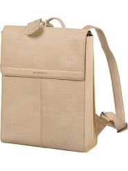 Burkely Skórzany plecak "Casual Carly" w kolorze beżowym - 33 x 38 x 12 cm rozmiar: onesize. Brązowe plecaki Burkely, bez wzorów, z materiału. Za 292.45 zł.