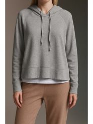 Cotton Candy Sweter w kolorze jasnoszarym rozmiar: M. Szare swetry klasyczne damskie Cotton Candy, m, bez kołnierzyka. Za 130.81 zł.