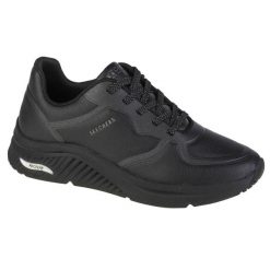 Buty sportowe Sneakersy damskie, Skechers Arch Fit S-Miles. Czarne obuwie sportowe casual damskie Skechers, trekkingowe. Za 319.99 zł.