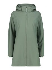 CMP Parka softshellowa w kolorze zielonym rozmiar: 36. Zielone parki damskie CMP, m, z tkaniny, bez kaptura. Za 320.63 zł.