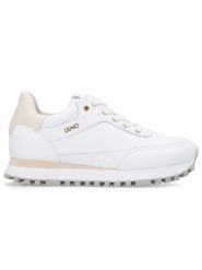 Liu Jo Sneakersy w kolorze białym rozmiar: 36. Białe obuwie sportowe damskie Liu Jo, z materiału, bez zapięcia. Za 223.99 zł.