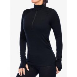 Bluza termoaktywna damska Houdini Desoli Light Half Zip. Czarne bluzy damskie Houdini, na zimę, m, bez wzorów, bez kaptura. W wyprzedaży za 516.60 zł.