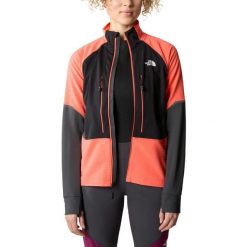 Kurtka softshell damska The North Face Dawn Turn Softshell Fz. Brązowe kurtki sportowe damskie The North Face, m, bez wzorów, ze skóry, bez kaptura. Za 529.99 zł.