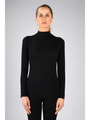 Iron-ic Koszulka funkcyjna "IRN 1.0 HIRCUS" w kolorze czarnym rozmiar: S/M. Czarne koszulki damskie Iron-ic, m, bez wzorów, z kaszmiru, bez kołnierzyka, bez ramiączek. Za 113.36 zł.