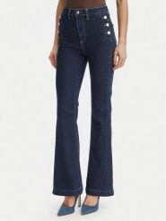 Rinascimento Jeansy CFC0127397003 Granatowy Flare Fit. Niebieskie jeansy damskie Rinascimento. Za 599.99 zł.
