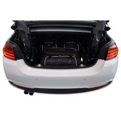 Torby Do Bagażnika Bmw 4 Cabrio 2013-2020 3Szt Kjust. Czarne torby podróżne KJUST, bez wzorów. Za 701.00 zł.
