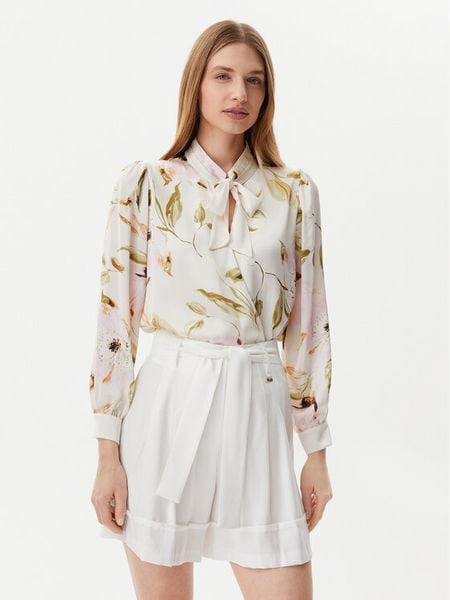 Artigli Bluzka ACBL002450 Écru Regular Fit. Bluzki damskie Artigli, bez wzorów, z syntetyku, bez kołnierzyka, bez ramiączek. Za 239.99 zł.