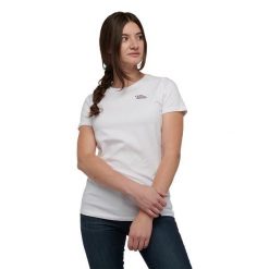 Koszulka Turystyczna Damska Black Diamond Multi Sport T-Shirt. Białe koszulki damskie Black Diamond, l, bez wzorów, bez kołnierzyka, bez ramiączek. Za 212.00 zł.