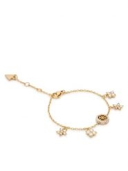 Guess Bransoletka JUBB06 033JW Złoty. Żółte bransoletki damskie Guess, metalowe. Za 252.99 zł.