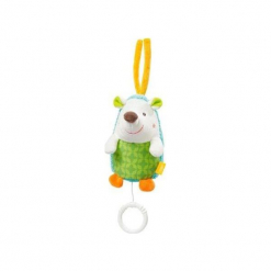 Maskotka z pozytywką Jeż 14 cm. Szare przytulanki i maskotki Baby Fehn. Za 59.00 zł.