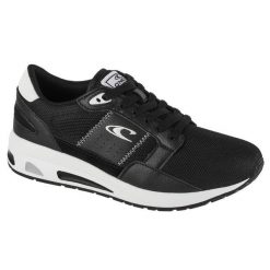 Buty sportowe dla kobiet O`neil Superbank Low. Czarne obuwie sportowe casual damskie O'Neill, z gumy, trekkingowe. Za 279.99 zł.