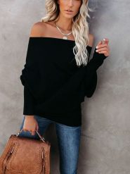 Milan Kiss Sweter w kolorze czarnym rozmiar: XL. Czarne swetry klasyczne damskie Milan Kiss, xl, bez kołnierzyka. Za 114.17 zł.