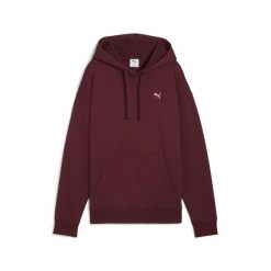 Damska wygodna bluza z kapturem Essentials Elevated PUMA Ruby Shimmer Red. Czerwone bluzy damskie Puma, bez wzorów, z kapturem. Za 249.00 zł.
