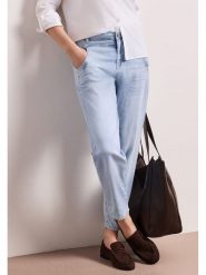 Street One Dżinsy - Tapered fit - w kolorze błękitnym rozmiar: W30/L28. Niebieskie jeansy damskie Street One. Za 169.95 zł.
